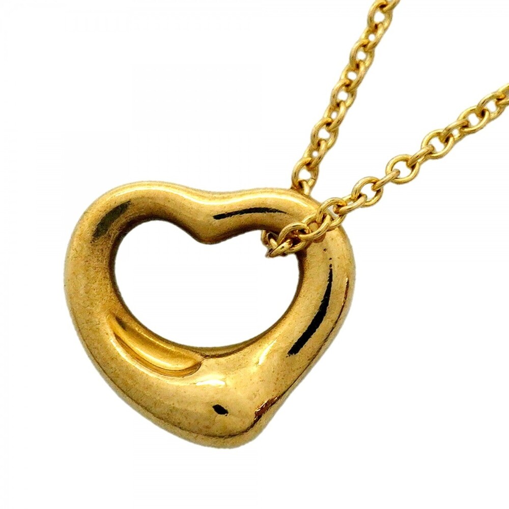 TIFFANY Authentic 18k Gold Heart Necklace - Picture 1 of 7